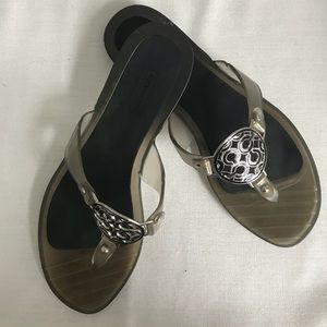COACH Jelly flip flops/ sandals 7.5